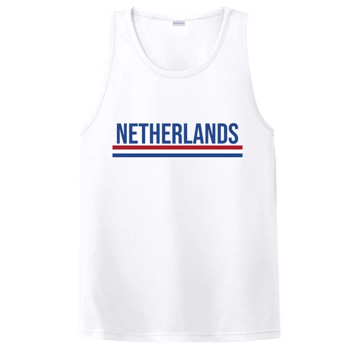 Netherlands Logo Gift Performance Tank