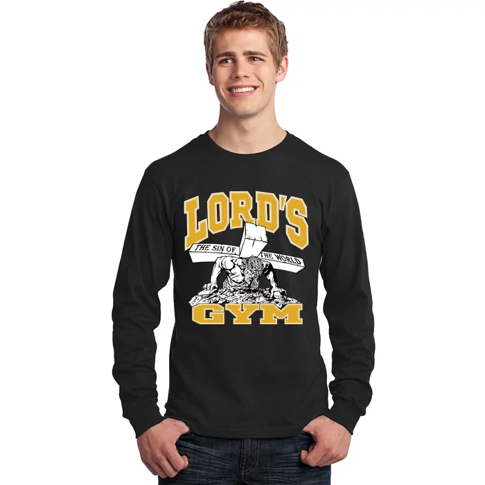 New Lord's Gym Cool Graphic Design Long Sleeve Shirt