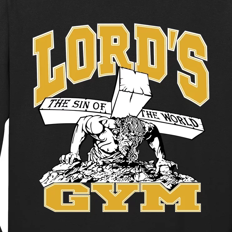 New Lord's Gym Cool Graphic Design Long Sleeve Shirt