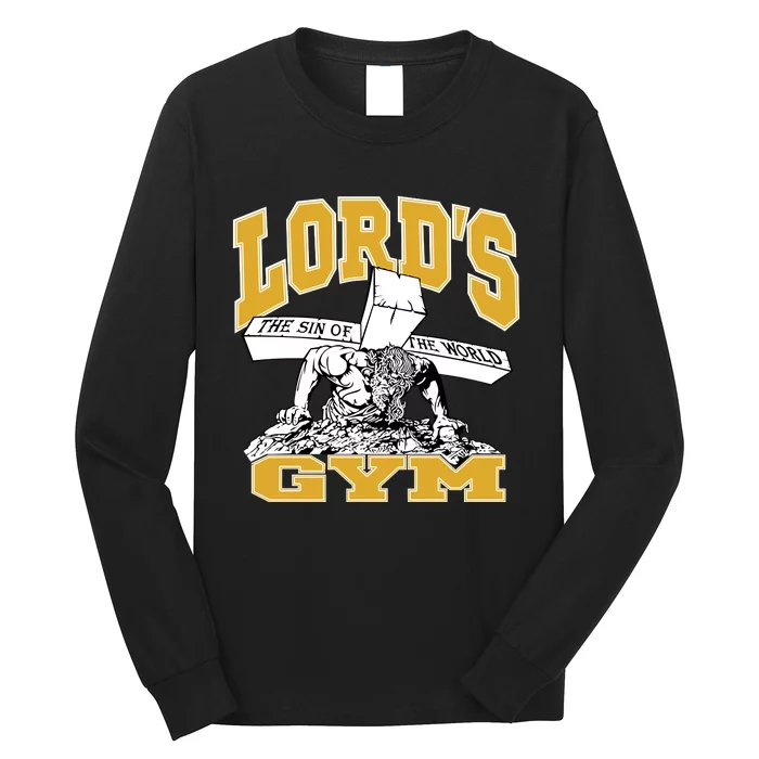 New Lord's Gym Cool Graphic Design Long Sleeve Shirt