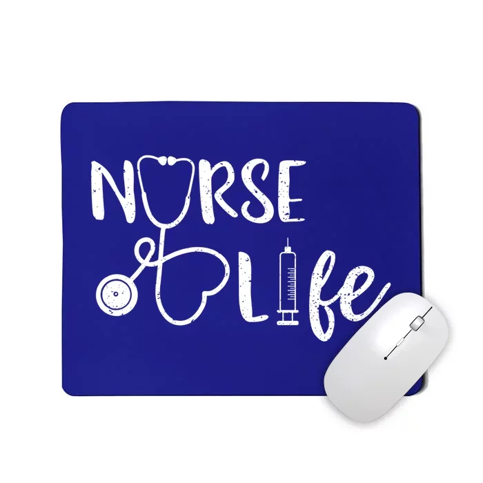 Nurse Life Gift Nursing School Mousepad