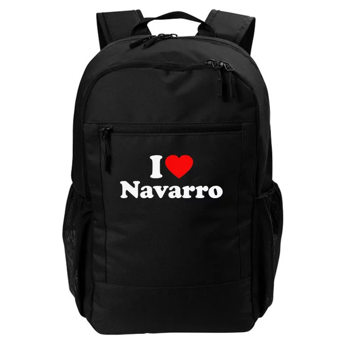 Navarro Love Heart College University Alumni Daily Commute Backpack