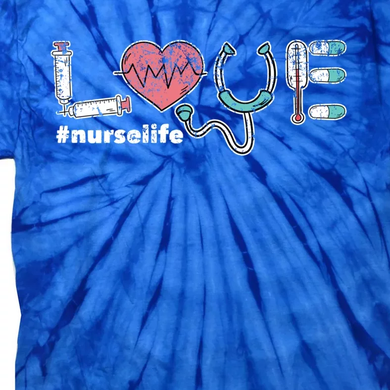 Nursery Life Hospital Clinic Nurse Gift Nurse Great Gift Tie-Dye T-Shirt