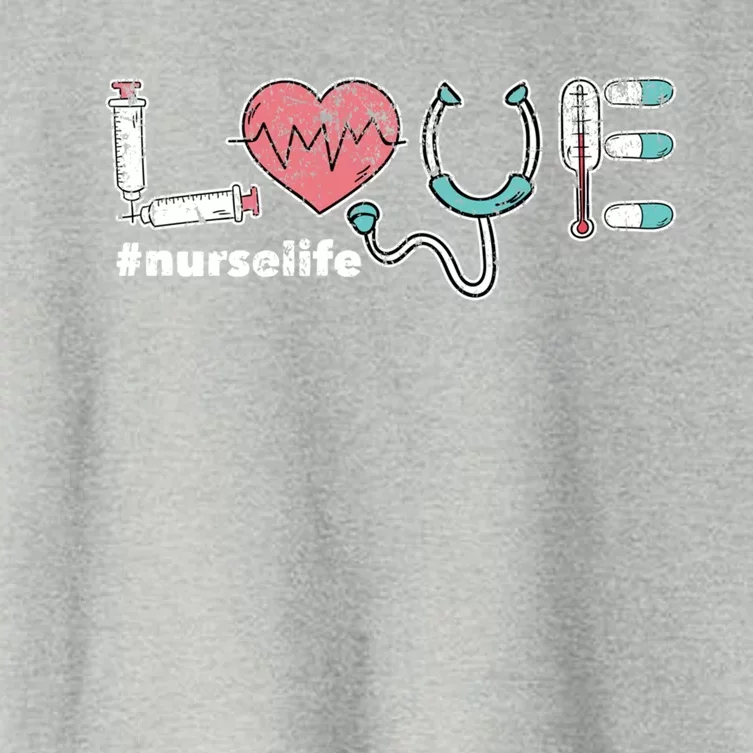 Nursery Life Hospital Clinic Nurse Gift Nurse Great Gift Women's Crop Top Tee