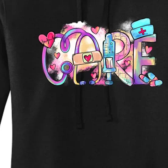 Nurse Life Healthcare Worker Medical Assistant Nursing Women's Pullover Hoodie