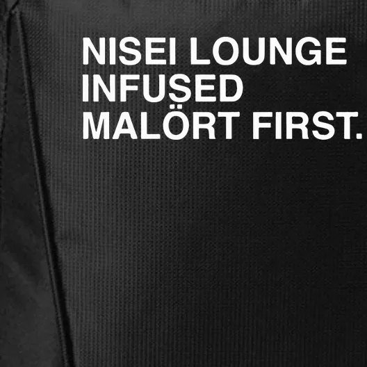 Nisei Lounge Infused MalöRt First City Backpack