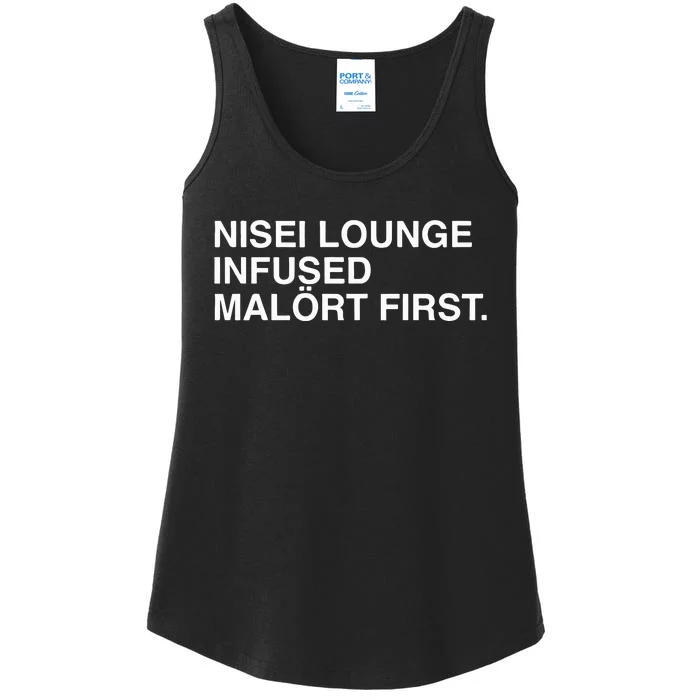 Nisei Lounge Infused MalöRt First Ladies Essential Tank