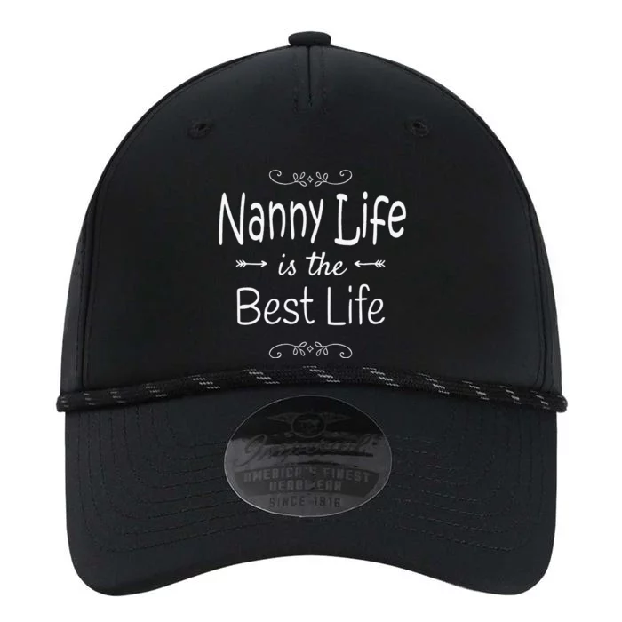 Nanny Life Is The Best Life Graphic For Nanny Grandma Gifts Performance The Dyno Cap