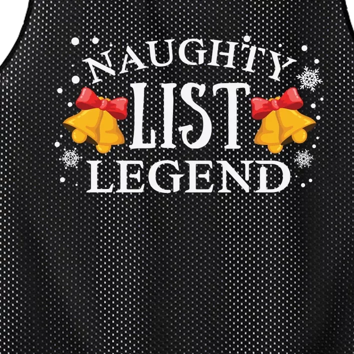 Naughty List Legend Mesh Reversible Basketball Jersey Tank