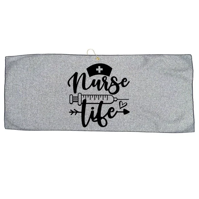 Nurse Life Meaningful Gift Design For Mothers Day Proud Nurse Mom Gift Large Microfiber Waffle Golf Towel