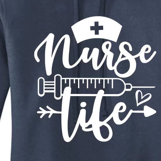 Nurse Life Meaningful Gift Design For Mothers Day Proud Nurse Mom Gift Women's Pullover Hoodie