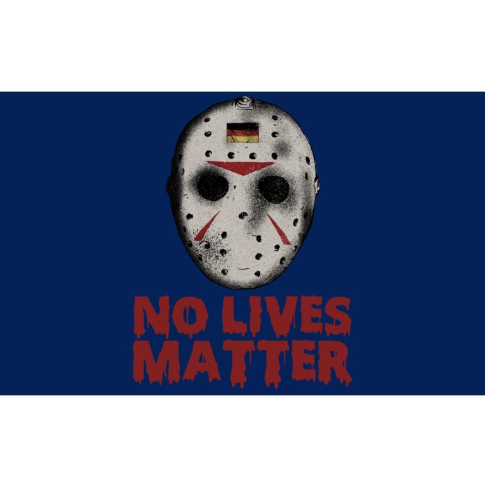 No Lives Matter Horror Halloween Jason Bumper Sticker