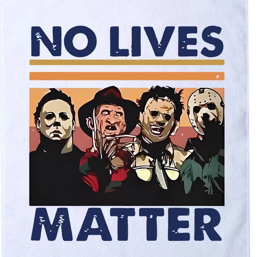 No Lives Matter Halloween Platinum Collection Golf Towel