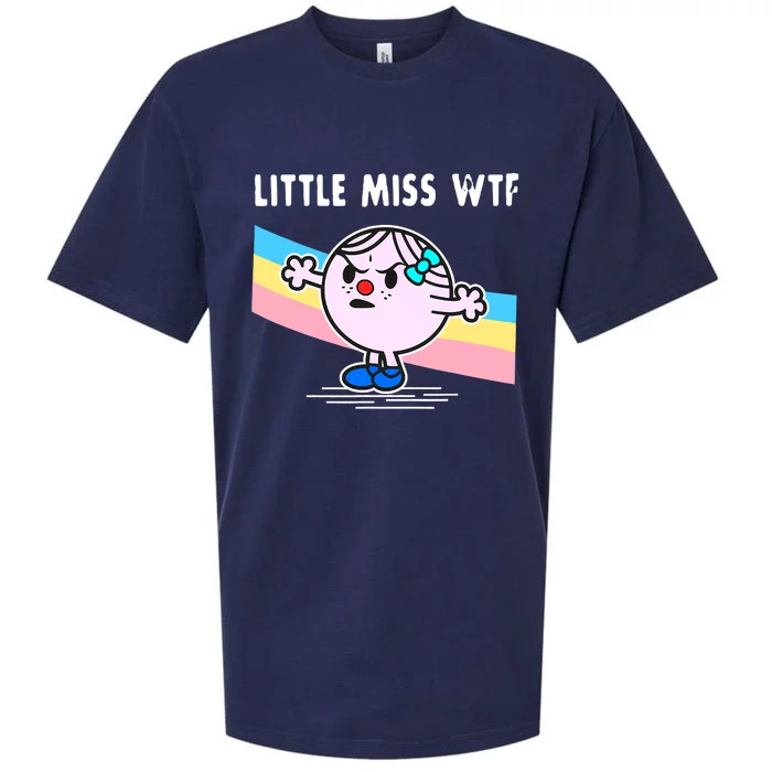 Nice Little Miss WTF Sueded Cloud Jersey T-Shirt