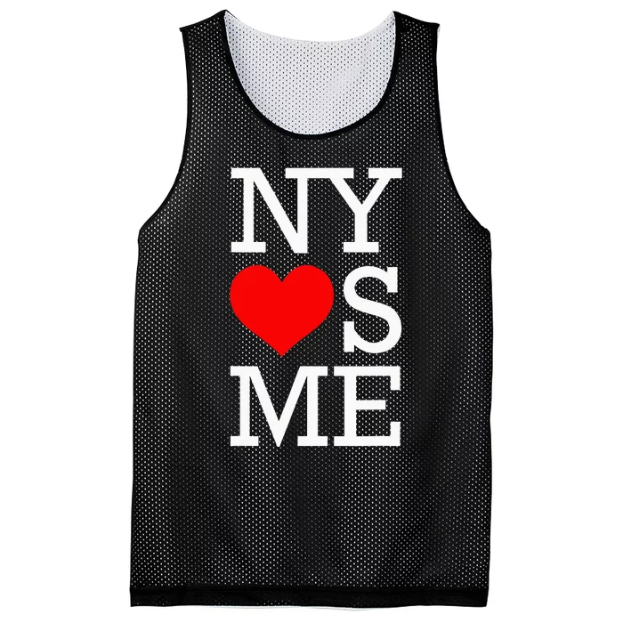 N.Y Loves Me Mesh Reversible Basketball Jersey Tank