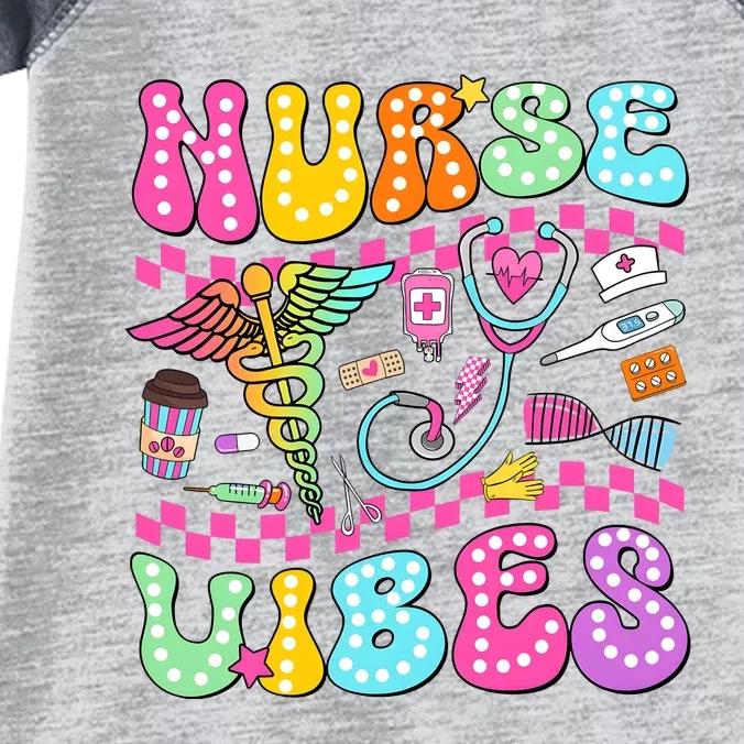 Nurse Life Nursing Health Care Infant Baby Jersey Bodysuit