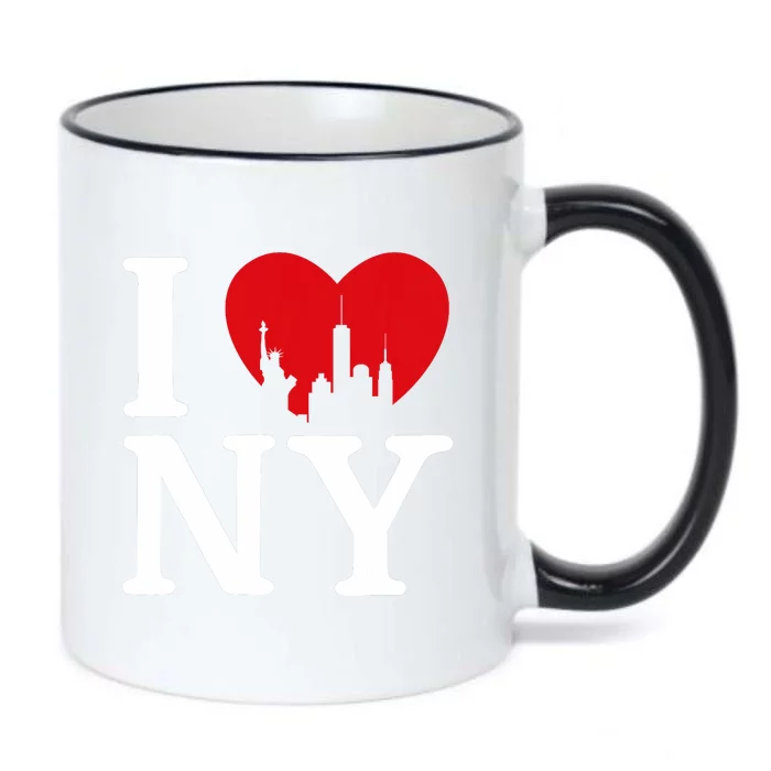 Nyc Love New York Love Ny Love Black Color Changing Mug