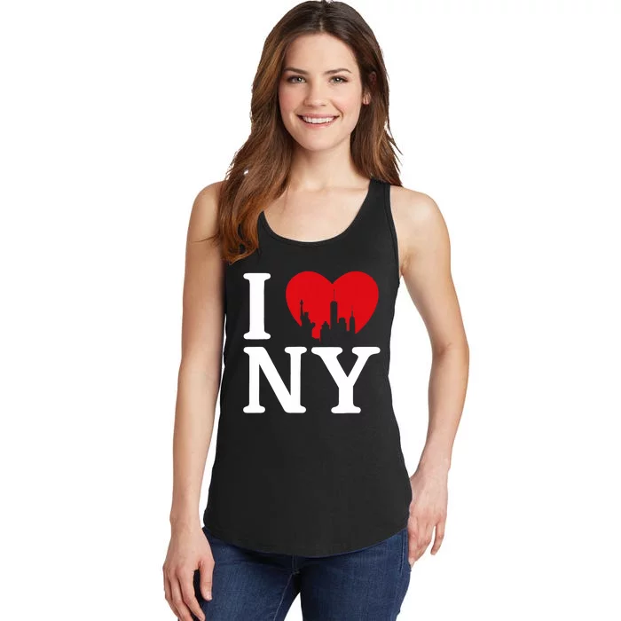 Nyc Love New York Love Ny Love Ladies Essential Tank