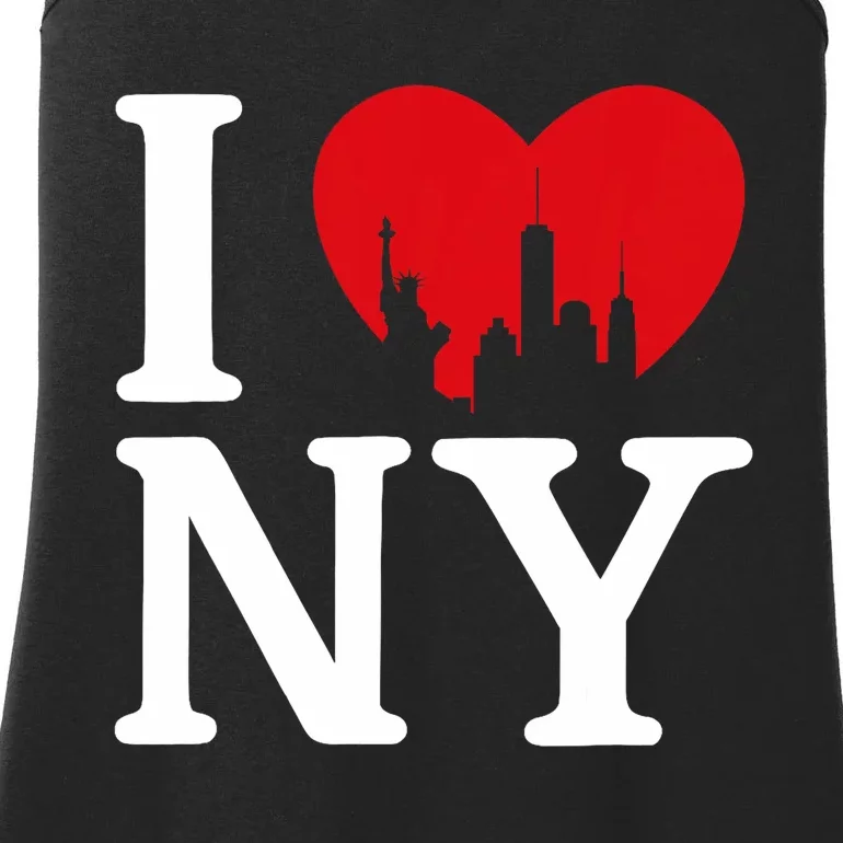 Nyc Love New York Love Ny Love Ladies Essential Tank