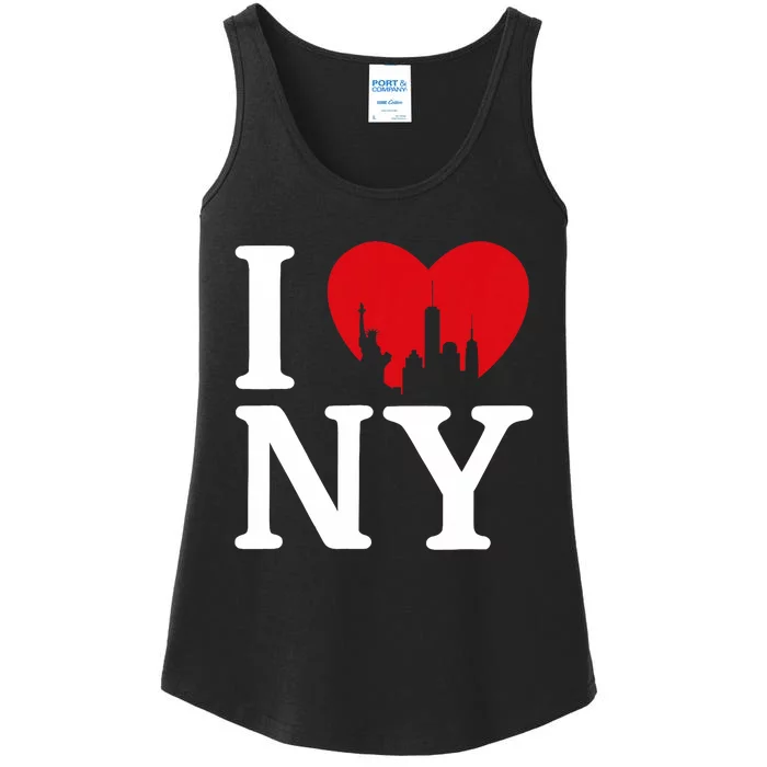 Nyc Love New York Love Ny Love Ladies Essential Tank