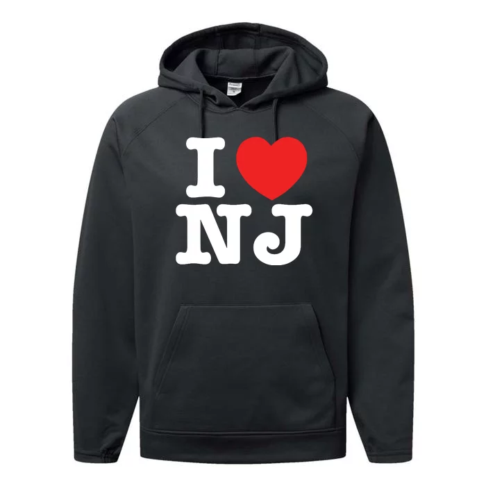 Nj Love Performance Fleece Hoodie