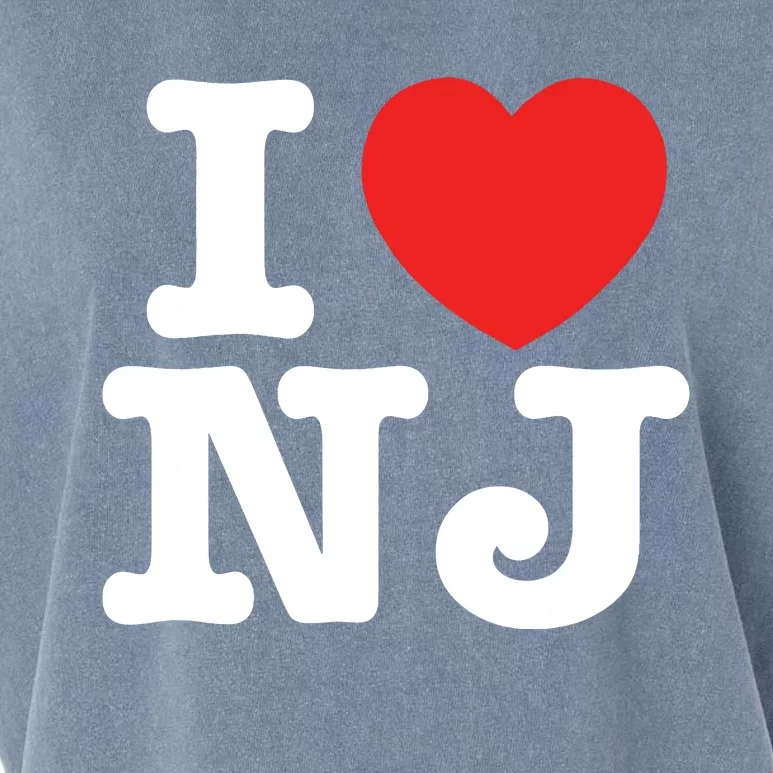 Nj Love Garment-Dyed Women's Muscle Tee