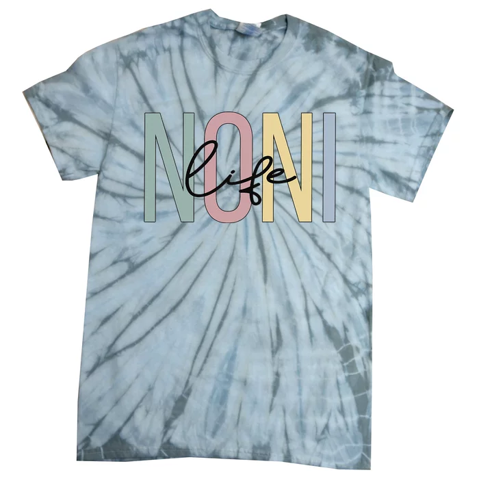 Noni Life Noni Grandma Boho Noni Grandmother Tie-Dye T-Shirt