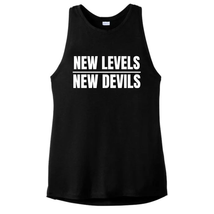 New Levels New Devils Ladies Tri-Blend Wicking Tank