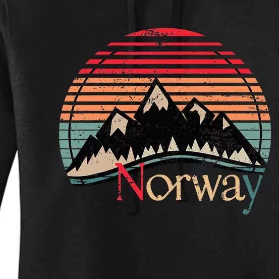 Norway Landscape Norway Women's Pullover Hoodie