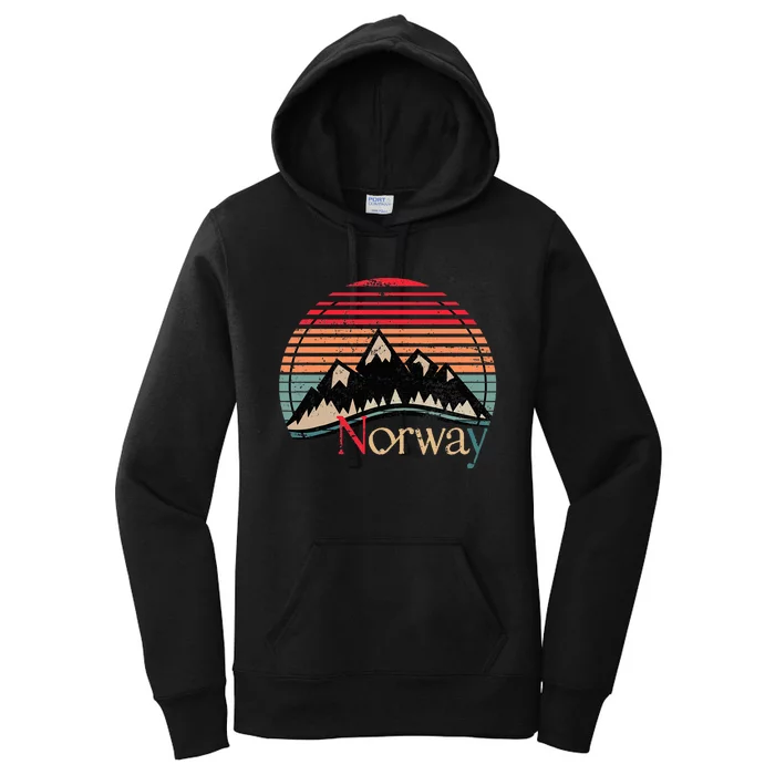 Norway Landscape Norway Women's Pullover Hoodie