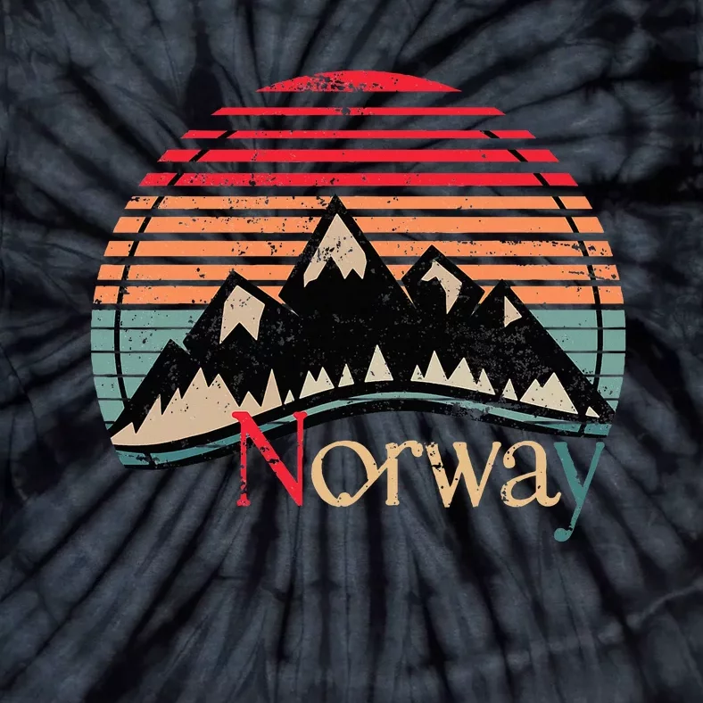 Norway Landscape Norway Tie-Dye T-Shirt