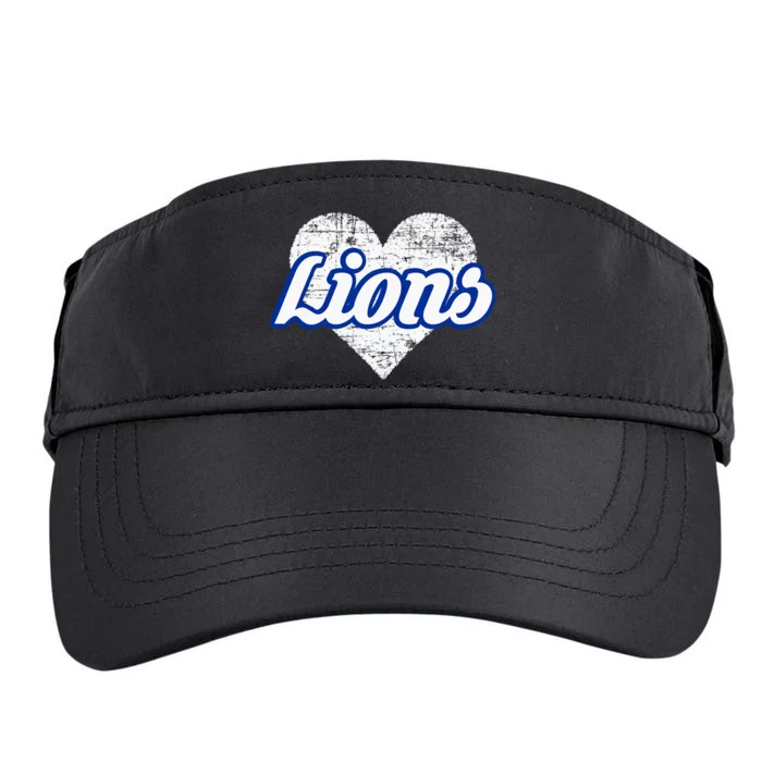 Northwest Lions Over Heart Adult Drive Performance Visor