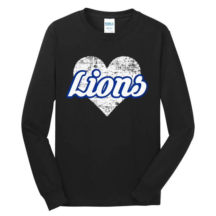 Northwest Lions Over Heart Tall Long Sleeve T-Shirt