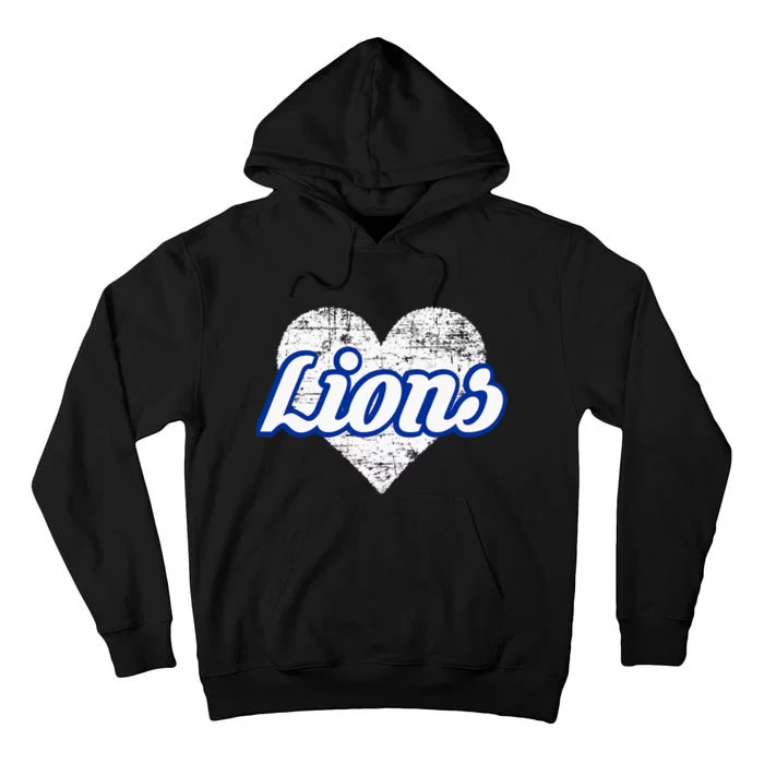 Northwest Lions Over Heart Tall Hoodie