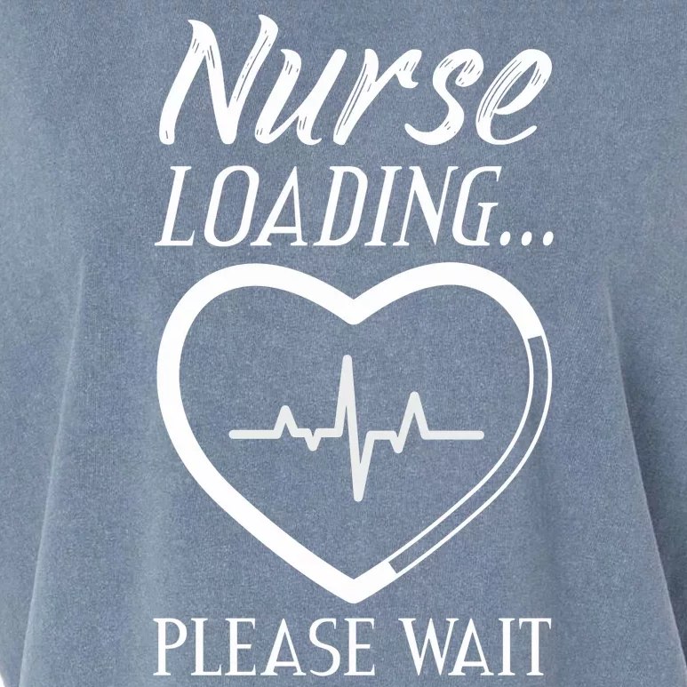 Nurse Loading.... Please Wait Garment-Dyed Women's Muscle Tee