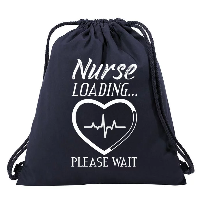 Nurse Loading.... Please Wait Drawstring Bag