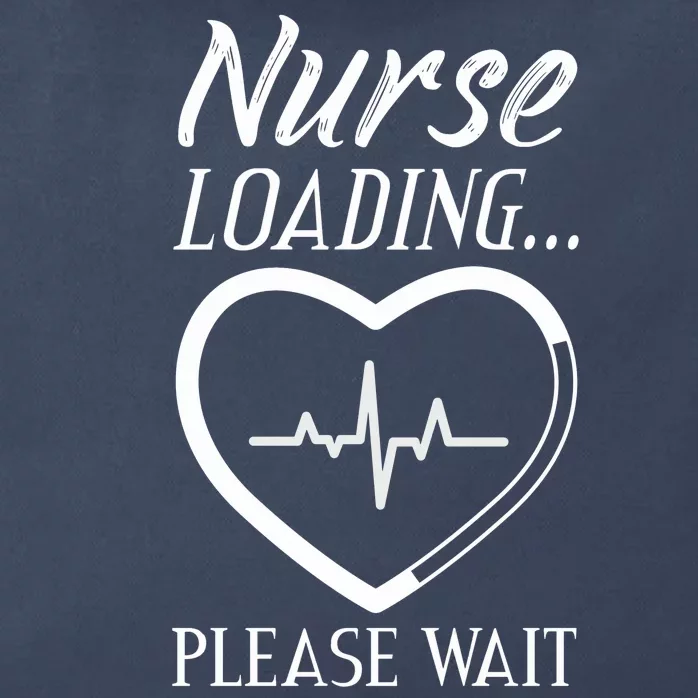 Nurse Loading.... Please Wait Zip Tote Bag