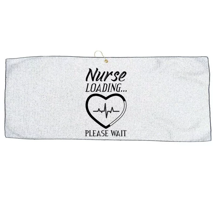 Nurse Loading.... Please Wait Large Microfiber Waffle Golf Towel