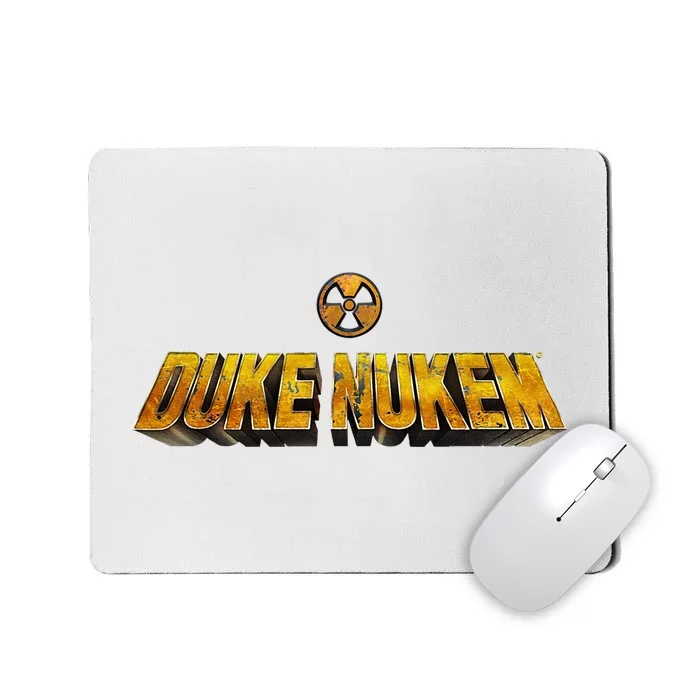 Nukem Logo Radiation Symbol Mousepad