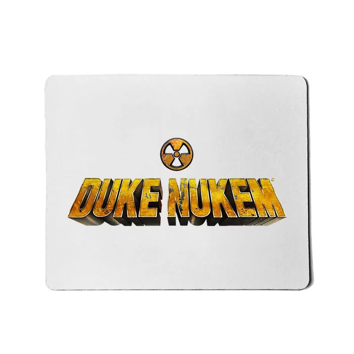 Nukem Logo Radiation Symbol Mousepad