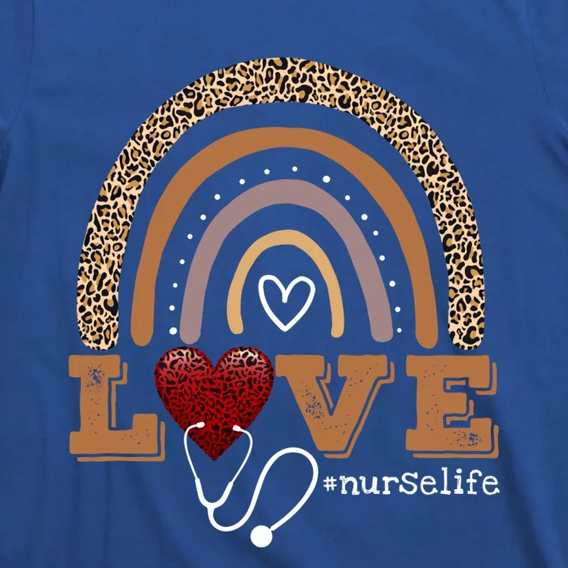 Nurse Life Rn Lpn Cna Healthcare Heart Nurse Life Gift T-Shirt