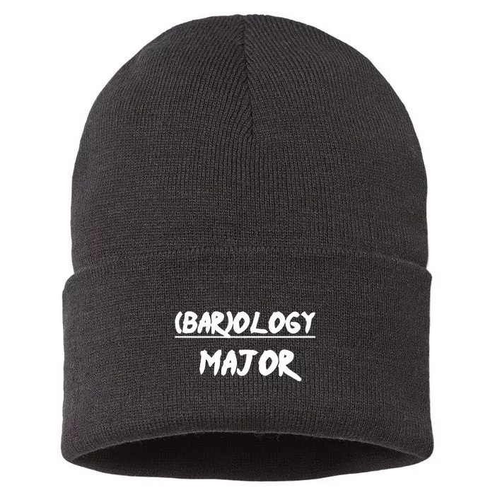 No Life Shaq Wearing (Bar)Ology Major Sustainable Knit Beanie