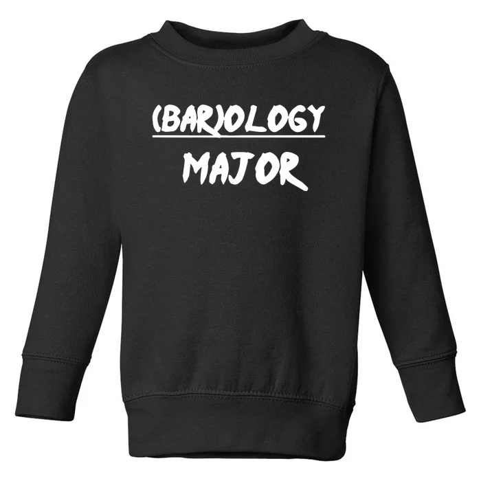 No Life Shaq Wearing (Bar)Ology Major Toddler Sweatshirt