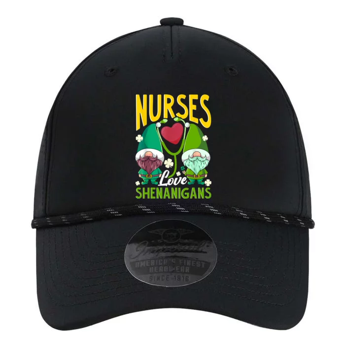 Nurses Love Shenanigans Gnome St Patricks Day Nurse Performance The Dyno Cap