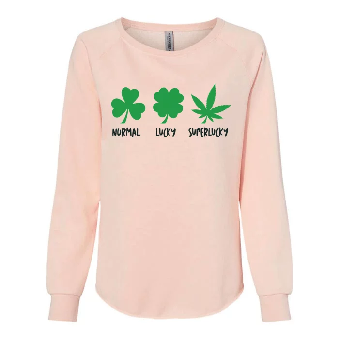 Normal Lucky Super Lucky Womens California Wash Sweatshirt