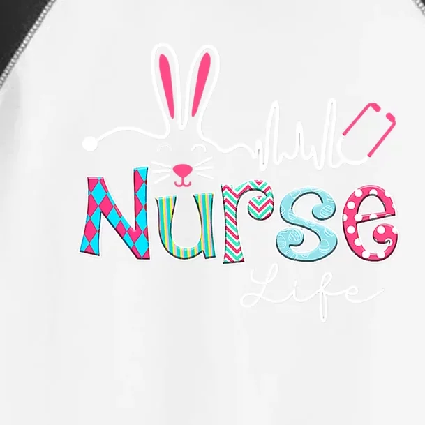 Nurse Life Stethoscope Nursing Cute Easter Bunny Easter Day Meaningful Gift Toddler Fine Jersey T-Shirt