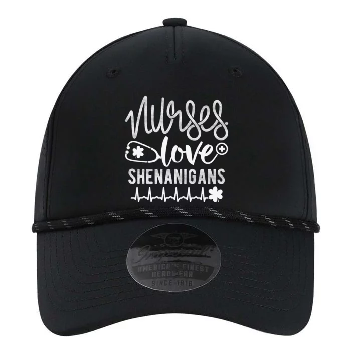 Nurses Love Shenanigans Lucky Nurse RN Funny St Pattys Day Performance The Dyno Cap