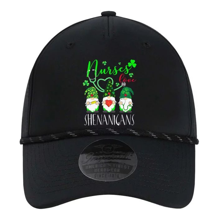 Nurses Love Shenanigans Funny Gnomes Nurse St Patricks Day Gift Performance The Dyno Cap