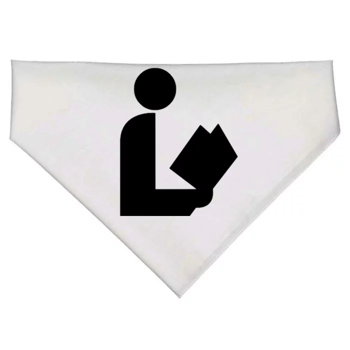 National Library Symbol USA-Made Doggie Bandana