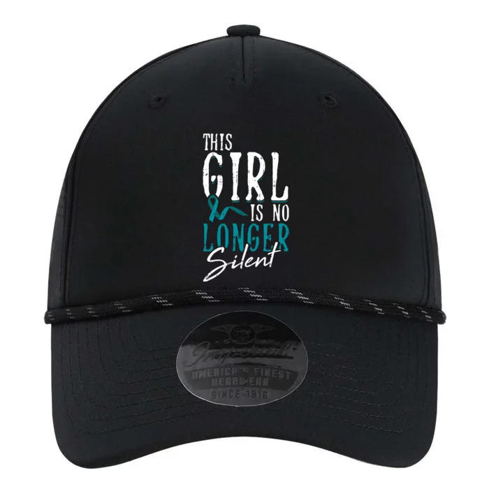 No Longer Silent Sexual Assault Awareness Funny Gift Survivor Gift Performance The Dyno Cap